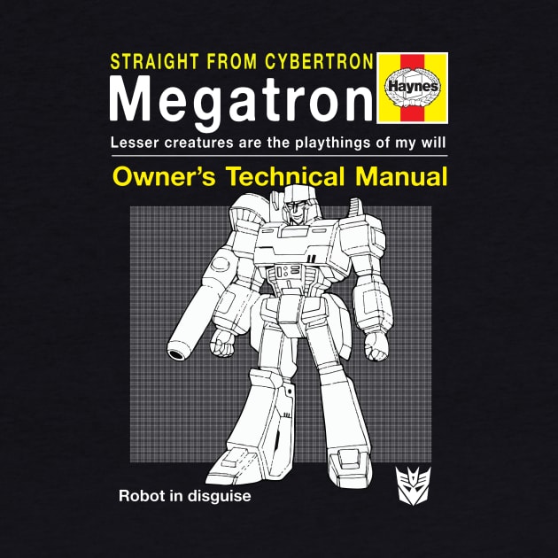 Megatron Haynes Manual Transformers by Bevatron